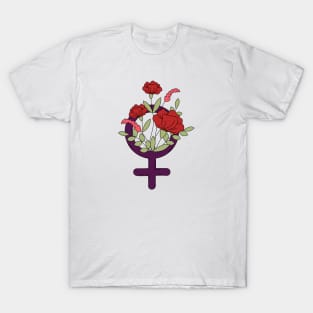 Feminist Flowers T-Shirt